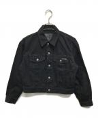 ck Calvin Kleinシーケーカルバンクライン）の古着「90sトラッカーデニムジャケット」｜ブラック