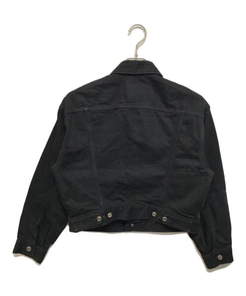 ck Calvin Klein（シーケーカルバンクライン）ck Calvin Klein (シーケーカルバンクライン) 90sトラッカーデニムジャケット ブラック サイズ:Sの古着・服飾アイテム
