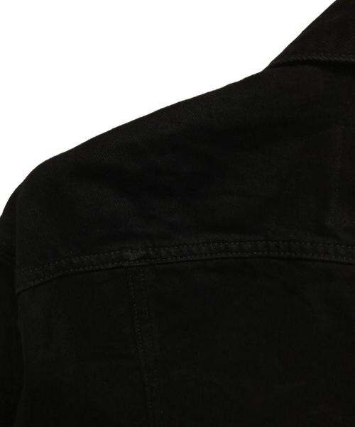 ck Calvin Klein（シーケーカルバンクライン）ck Calvin Klein (シーケーカルバンクライン) 90sトラッカーデニムジャケット ブラック サイズ:Sの古着・服飾アイテム