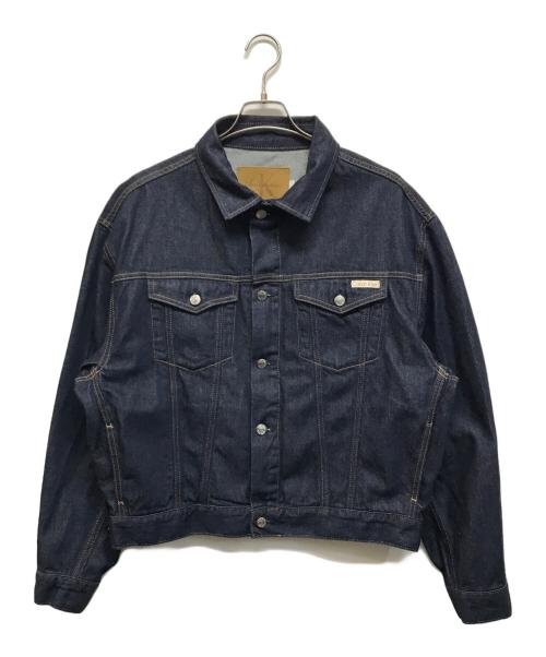 ck Calvin Klein（シーケーカルバンクライン）ck Calvin Klein (シーケーカルバンクライン) リラックスデニムジャケット インディゴ サイズ:Sの古着・服飾アイテム