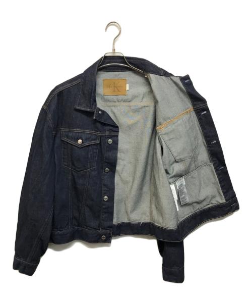 ck Calvin Klein（シーケーカルバンクライン）ck Calvin Klein (シーケーカルバンクライン) リラックスデニムジャケット インディゴ サイズ:Sの古着・服飾アイテム