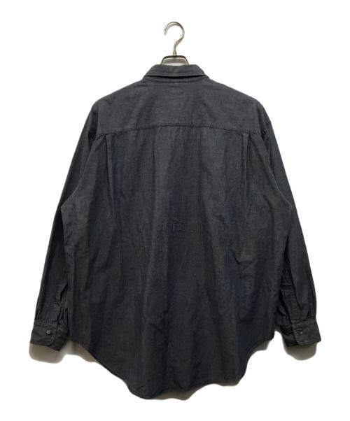 Marvine Pontiak Shirt Makers（マーヴィンポンティアックシャツメイカーズ）Marvine Pontiak Shirt Makers (マーヴィンポンティアックシャツメイカーズ) チンストラップシャツ ネイビー サイズ:１の古着・服飾アイテム