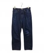 YAECAヤエカ）の古着「ワイドテーパード」｜インディゴ