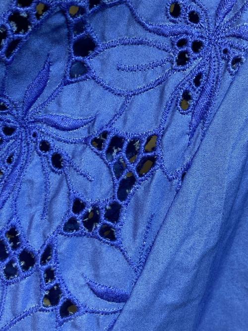 ticca（ティッカ）TICCA (ティッカ) レースバルーンスリーブワンピース パープル サイズ:Freeの古着・服飾アイテム