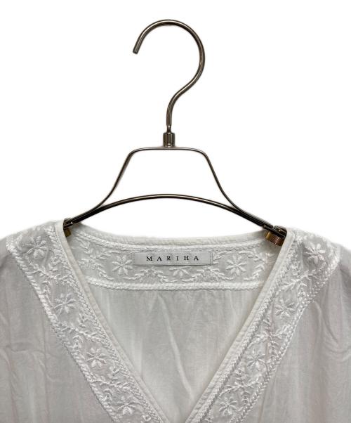 MARIHA（マリハ）MARIHA (マリハ) 夏の光のドレス ペイズリー レース ロングワンピース ホワイト サイズ:Freeの古着・服飾アイテム