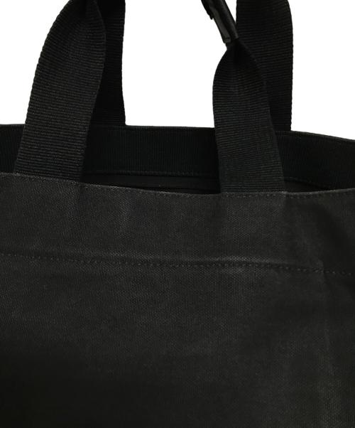 DRIES VAN NOTEN（ドリスヴァンノッテン）DRIES VAN NOTEN (ドリスヴァンノッテン) Len Lye (レン・ライ) 「LEN LYE」 2WAY トートバッグ ブラックの古着・服飾アイテム