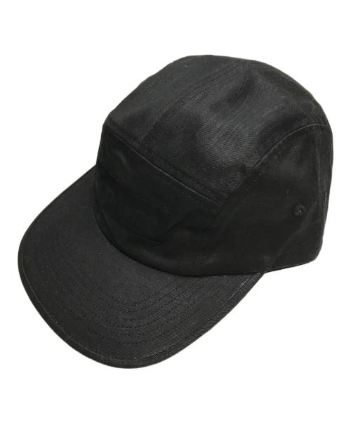 SUPREME（シュプリーム）Supreme (シュプリーム) MM6 Maison Margiela (エムエムシックスメゾンマルジェラ) 24SS Painted Camp Cap ブラック サイズ:ONE SIZE(58cm)の古着・服飾アイテム