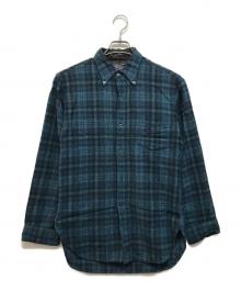 PENDLETON（ペンドルトン）の古着「60sウールチェックシャツ」｜ネイビー