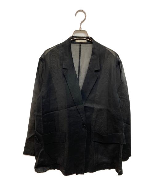 Plage（プラージュ）Plage (プラージュ) SHEER ジャケット ブラック サイズ:36の古着・服飾アイテム