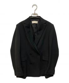 Plage（プラージュ）の古着「Twill W Breasted ジャケット」｜ブラック