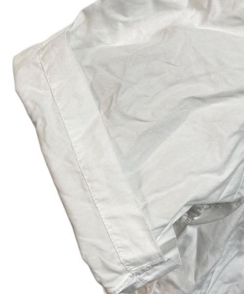 COMME des GARCONS HOMME（コムデギャルソン オム）COMME des GARCONS HOMME (コムデギャルソン オム) プリーツデザイン半袖シャツ ホワイト サイズ:Mの古着・服飾アイテム