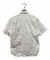 COMME des GARCONS HOMME (コムデギャルソン オム) プリーツデザイン半袖シャツ ホワイト サイズ:M：8000円