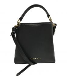 GUCCI（グッチ）の古着「スモールバケットバッグ」｜ブラック
