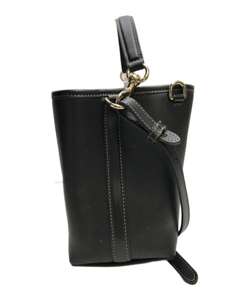 GUCCI（グッチ）GUCCI (グッチ) スモールバケットバッグ ブラックの古着・服飾アイテム