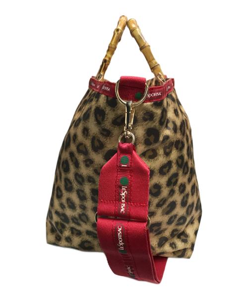LeSportsac（レスポートサック）LeSportsac (レスポートサック) Large Bamboo Tote ブラウンの古着・服飾アイテム
