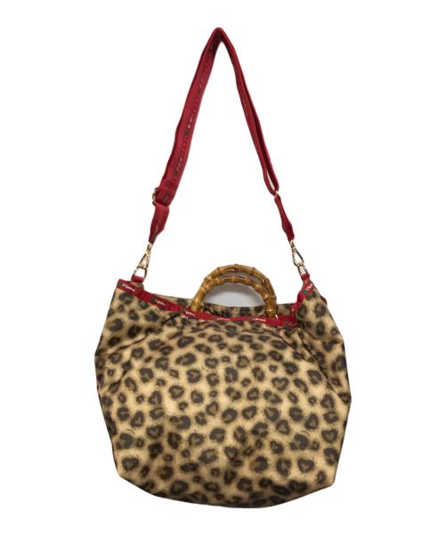 LeSportsac（レスポートサック）LeSportsac (レスポートサック) Large Bamboo Tote ブラウンの古着・服飾アイテム