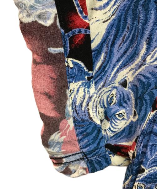 HOUSTON（ヒューストン）HOUSTON (ヒューストン) ALOHA SHIRT ブルー サイズ:XLの古着・服飾アイテム