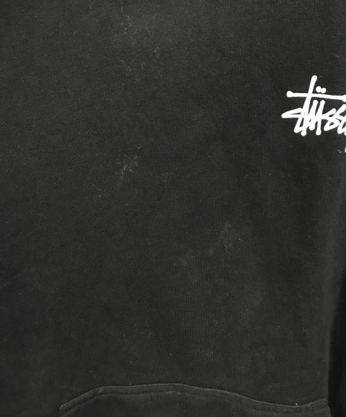 stussy（ステューシー）stussy (ステューシー) BASIC STUSSY HOOD ブラック サイズ:Mの古着・服飾アイテム