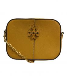 TORY BURCH（トリーバーチ）の古着「MCGRAW CAMERA BAG」｜イエロー