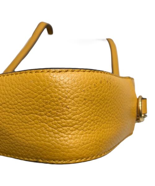 TORY BURCH（トリーバーチ）TORY BURCH (トリーバーチ) MCGRAW CAMERA BAG イエローの古着・服飾アイテム