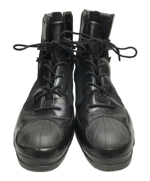 adidas（アディダス）adidas (アディダス) YOHJI YAMAMOTO (ヨウジヤマモト) YY PUNK SUPERSTAR ブラック サイズ:27cmの古着・服飾アイテム