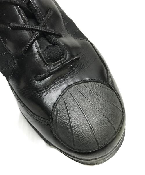 adidas（アディダス）adidas (アディダス) YOHJI YAMAMOTO (ヨウジヤマモト) YY PUNK SUPERSTAR ブラック サイズ:27cmの古着・服飾アイテム