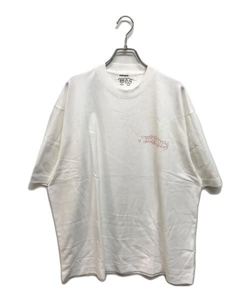 everyone（エブリワン）everyone (エブリワン) ショートスリーブＴシャツ ホワイト サイズ:Lの古着・服飾アイテム