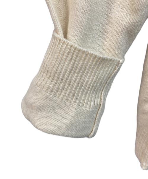 POLO RALPH LAUREN（ポロ・ラルフローレン）POLO RALPH LAUREN (ポロ・ラルフローレン) ハーフジップニット ホワイト サイズ:Lの古着・服飾アイテム