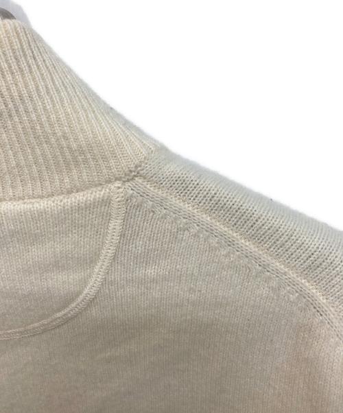 POLO RALPH LAUREN（ポロ・ラルフローレン）POLO RALPH LAUREN (ポロ・ラルフローレン) ハーフジップニット ホワイト サイズ:Lの古着・服飾アイテム