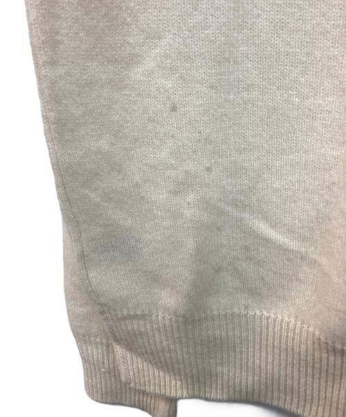 POLO RALPH LAUREN（ポロ・ラルフローレン）POLO RALPH LAUREN (ポロ・ラルフローレン) ハーフジップニット ホワイト サイズ:Lの古着・服飾アイテム