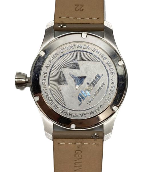 alpina（アルピナ）alpina (アルピナ) スタータイマーパイロット ホワイトの古着・服飾アイテム