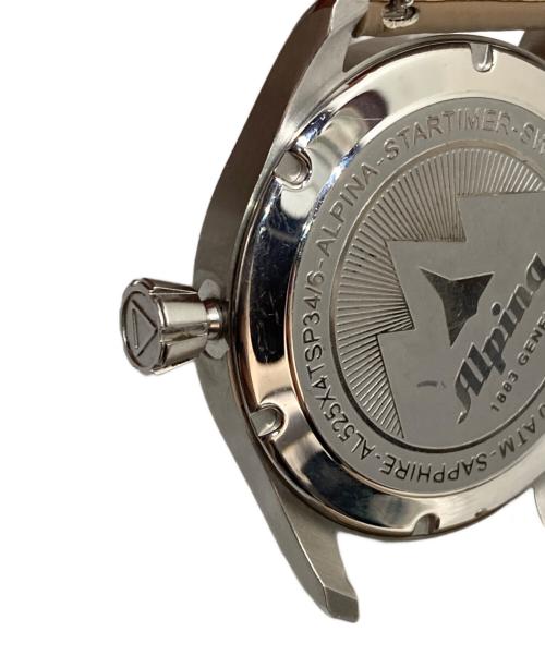 alpina（アルピナ）alpina (アルピナ) スタータイマーパイロット ホワイトの古着・服飾アイテム