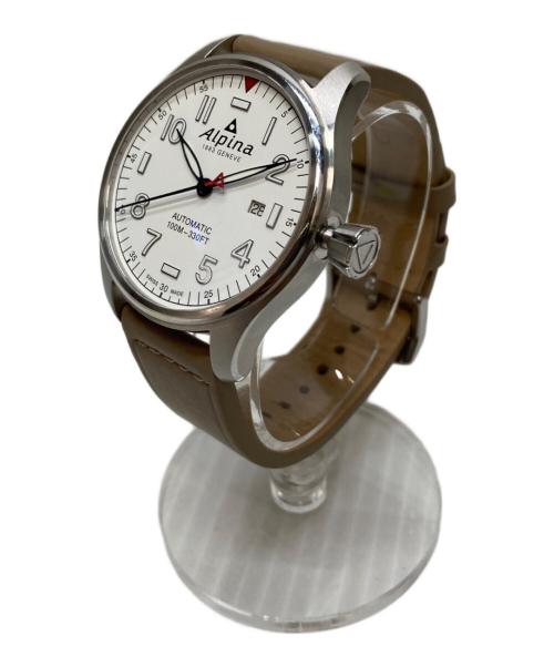 alpina（アルピナ）alpina (アルピナ) スタータイマーパイロット ホワイトの古着・服飾アイテム