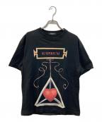 UNDERCOVERアンダーカバー）の古着「SUSPIRIUM HEART TEE」｜ブラック