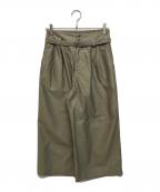 hatsutokiハツトキ）の古着「ワイドパンツ」｜カーキ