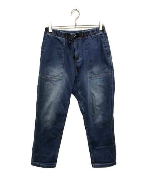 GRAMICCI（グラミチ）GRAMICCI (グラミチ) ストレッチ デニム ルーズテーパード リッジパンツ インディゴ サイズ:Mの古着・服飾アイテム