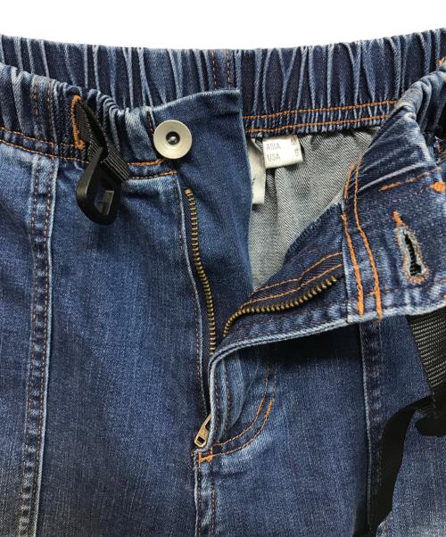 GRAMICCI（グラミチ）GRAMICCI (グラミチ) ストレッチ デニム ルーズテーパード リッジパンツ インディゴ サイズ:Mの古着・服飾アイテム