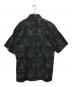 Paul Smith RED EAR (ポールスミス レッドイヤー) 転写プリントオープンカラーシャツ ブラック サイズ:L：8000円