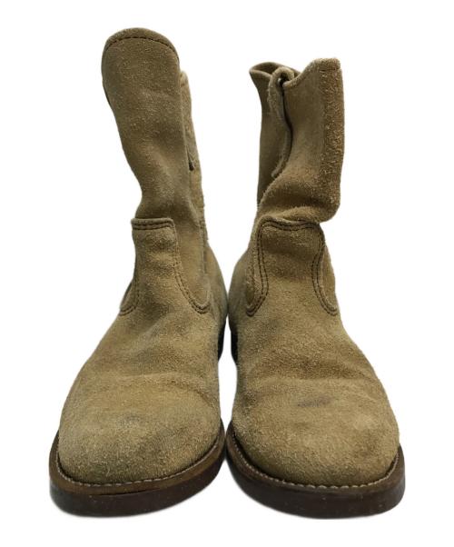RED WING（レッドウィング）RED WING (レッドウィング) ペコスブーツ ベージュ サイズ:26.5の古着・服飾アイテム