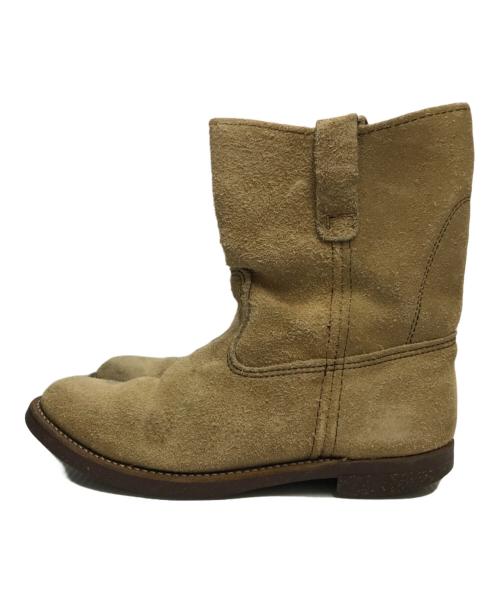 RED WING（レッドウィング）RED WING (レッドウィング) ペコスブーツ ベージュ サイズ:26.5の古着・服飾アイテム
