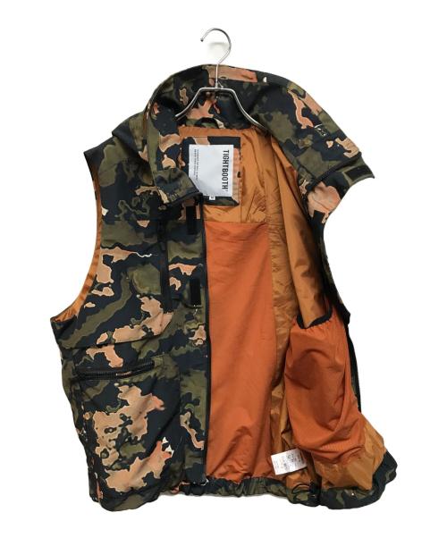 TIGHTBOOTH PRODUCTION（タイトブースプロダクション）TIGHTBOOTH PRODUCTION (タイトブースプロダクション) RIPSTOP TACTICAL VEST カーキ×ブラック サイズ:Mの古着・服飾アイテム