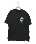 BOUNTY HUNTER×SSZ×NFLバウンティハンター×エスエスズィー×エヌエフエル）の古着「トリプルコラボプリントTシャツ」｜ブラック