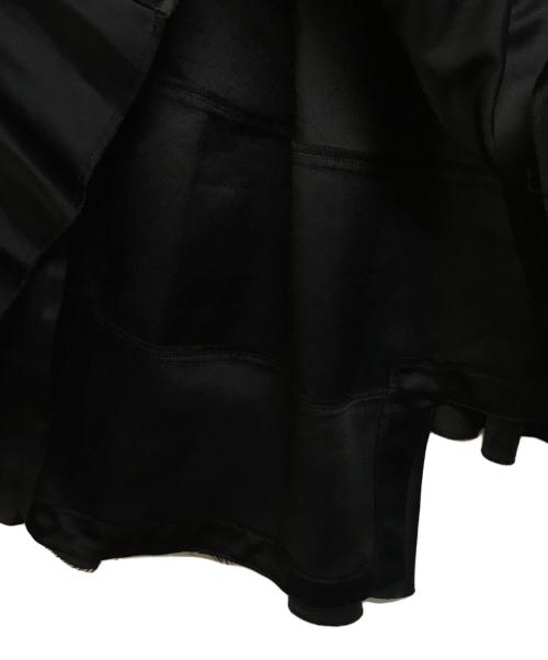 BLACK COMME des GARCONS（ブラックコムデギャルソン）BLACK COMME des GARCONS (ブラックコムデギャルソン) カットオフティアードロングスカート ブラック サイズ:Sの古着・服飾アイテム