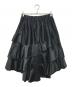 BLACK COMME des GARCONS (ブラックコムデギャルソン) カットオフティアードロングスカート ブラック サイズ:S：40000円