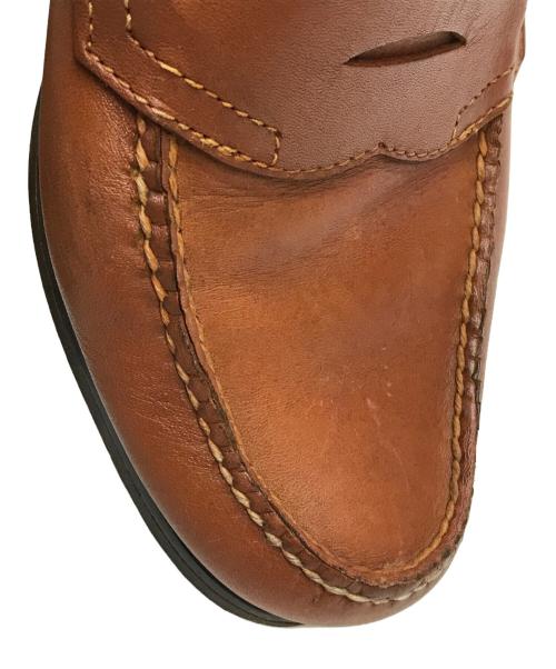 G.H.BASS（ジーエイチバス）G.H.BASS (ジーエイチバス) LOGANコインローファー ブラウン サイズ:9Dの古着・服飾アイテム