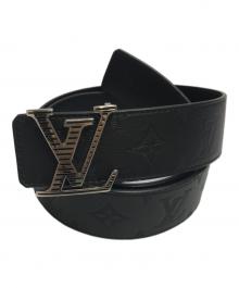 LOUIS VUITTON（ルイ ヴィトン）の古着「ベルト・LV シャドウ 40MMリバーシブル」｜ブラック