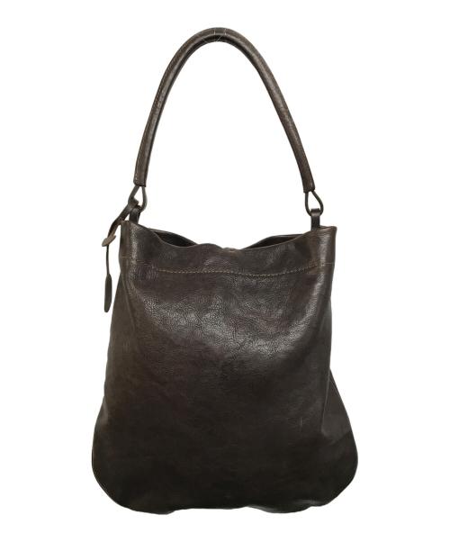 HERZ ORGAN（ヘルツ オルガン）HERZ ORGAN (ヘルツ オルガン) トートバッグ ブラウンの古着・服飾アイテム