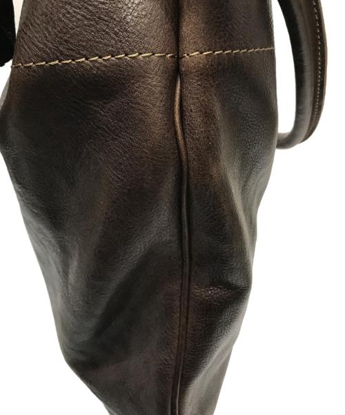 HERZ ORGAN（ヘルツ オルガン）HERZ ORGAN (ヘルツ オルガン) トートバッグ ブラウンの古着・服飾アイテム