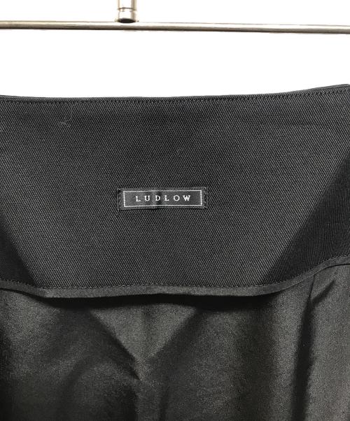 LUDLOW（ラドロー）LUDLOW (ラドロー) シルクスカート ブラック サイズ:SIZE1の古着・服飾アイテム