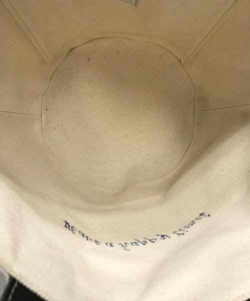 LUDLOW（ラドロー）LUDLOW (ラドロー) UNITED ARROWS (ユナイテッドアローズ) キャンバスバッグ ホワイトの古着・服飾アイテム